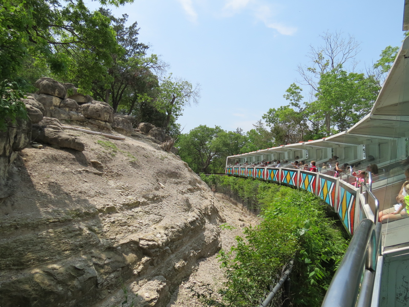 Wilds of Africa - Monorail Safari - Mountain Exhibit for Nubian Ibex