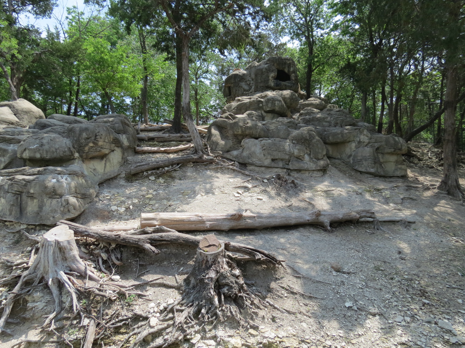 Wilds of Africa - Monorail Safari - Mountain Exhibit for Nubian Ibex