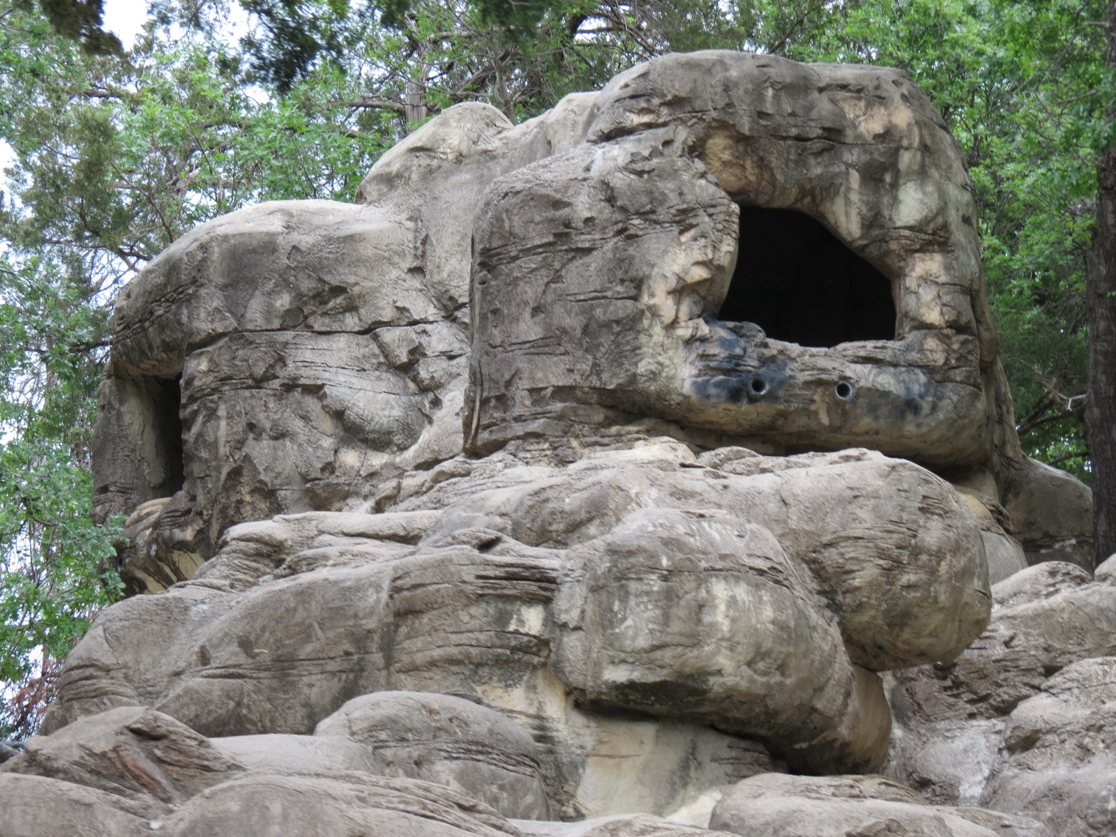 Wilds of Africa - Monorail Safari - Mountain Exhibit for Nubian Ibex