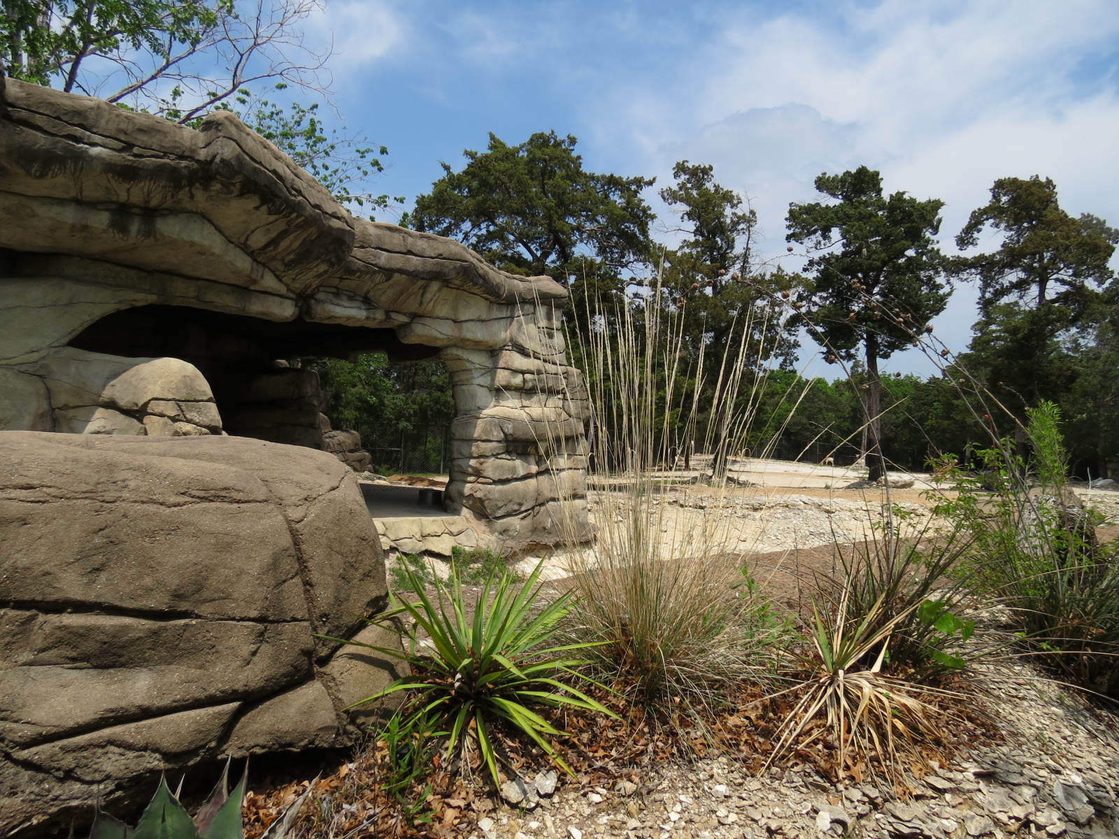 Wilds of Africa - Monorail Safari - Semi-arid Desert Exhibit for Gemsbok, A