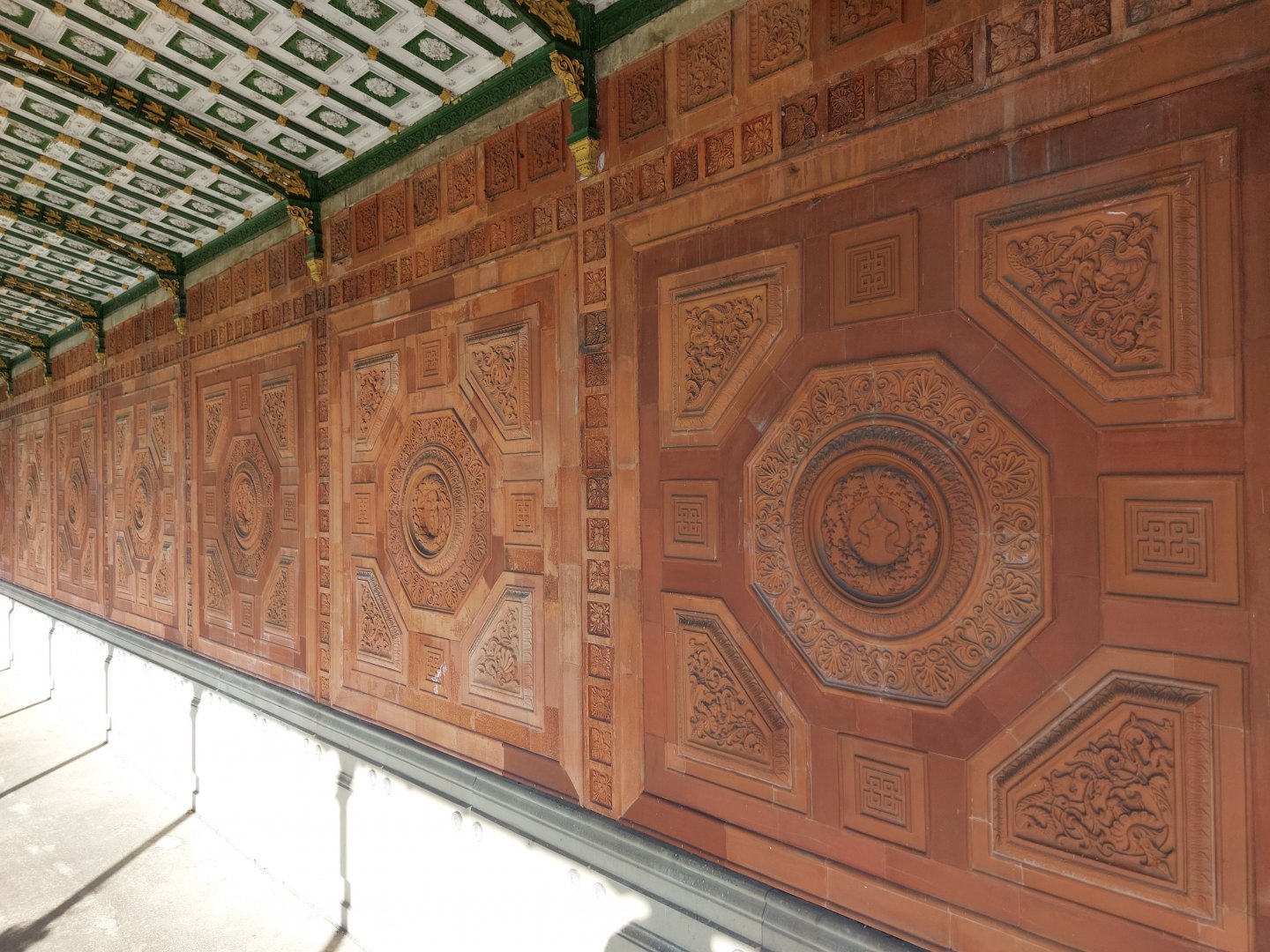 Wilhelma exterior wall