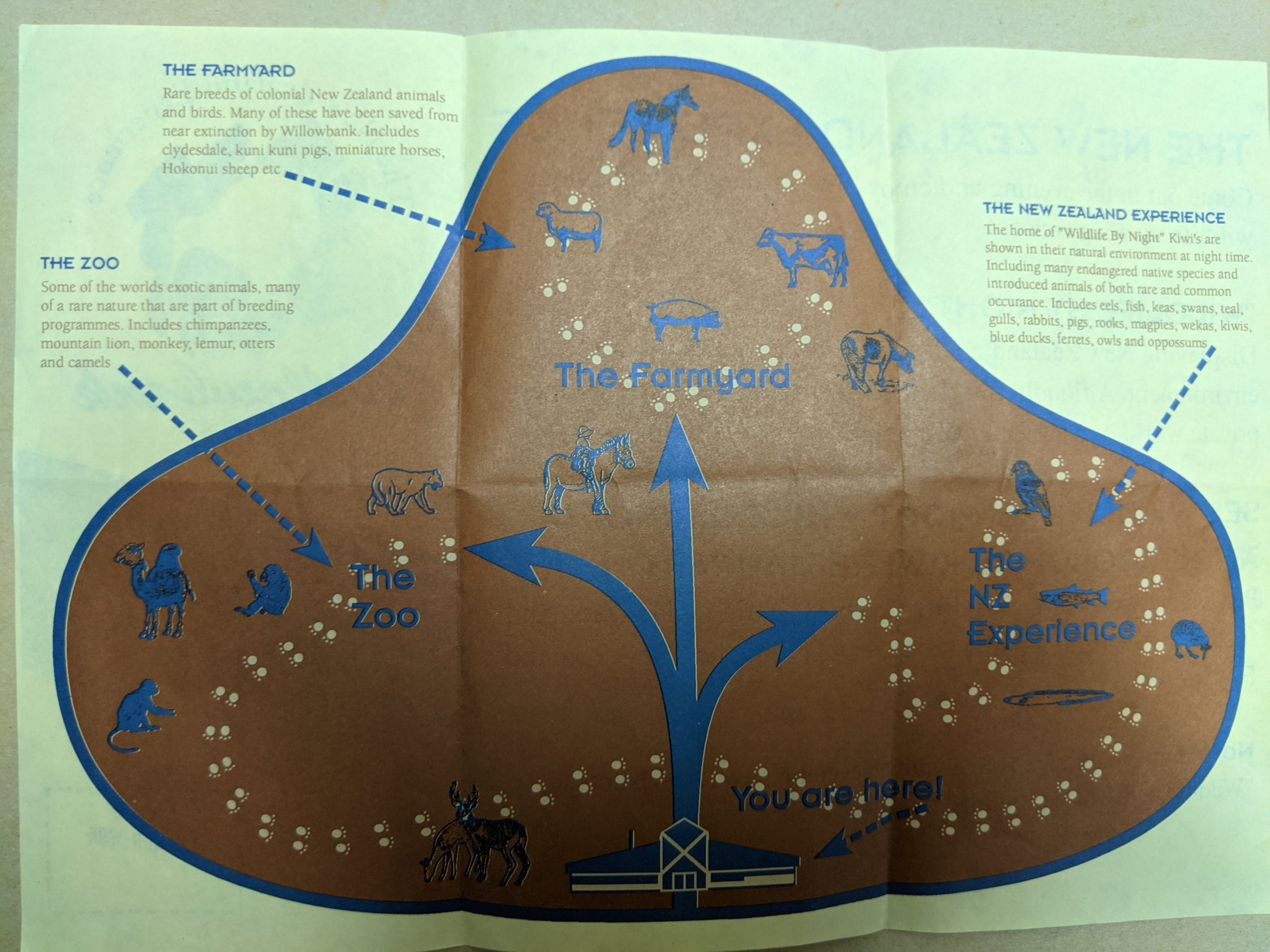 Willowbank map, 1994