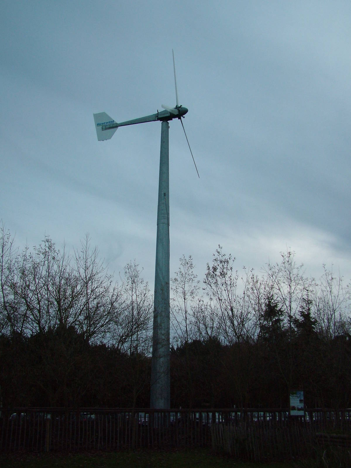 Wind Turbine at Wildwood 28/11/09
