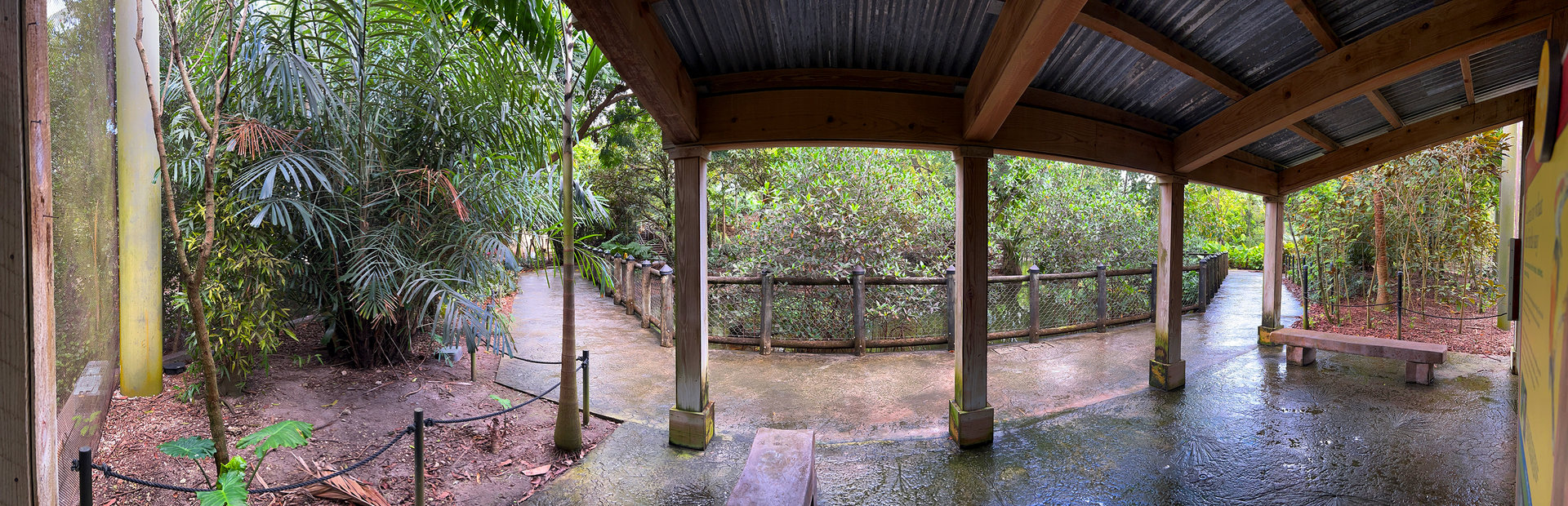 Wings of Asia Aviary Interior