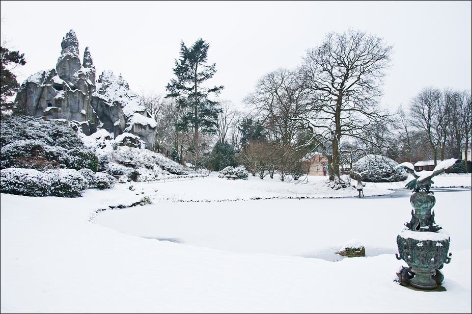 Winterlandscape at Hamburg