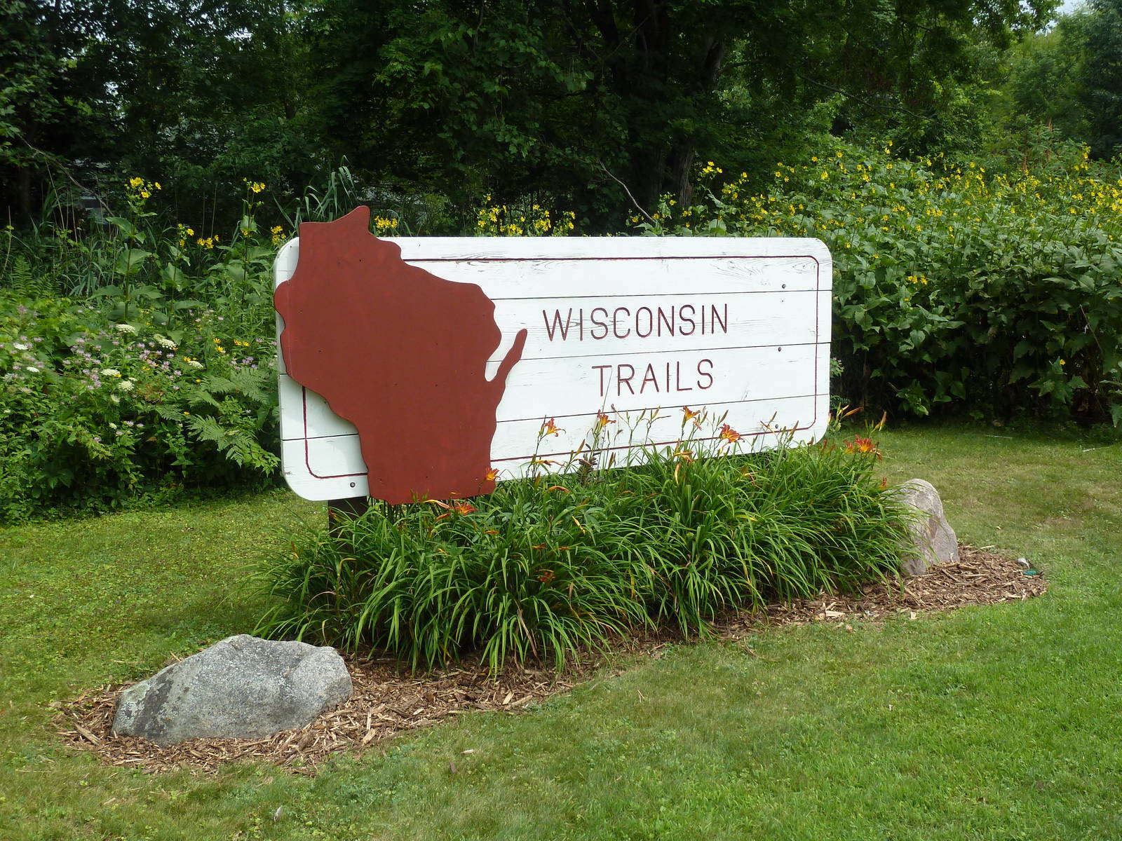 Wisconsin Trails - Entrance Sign