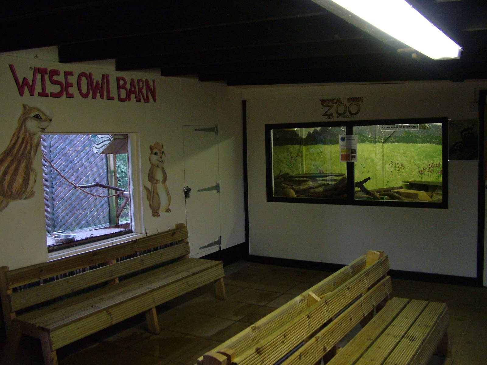 Wise Owl Barn at Tropical Wings 29/11/09