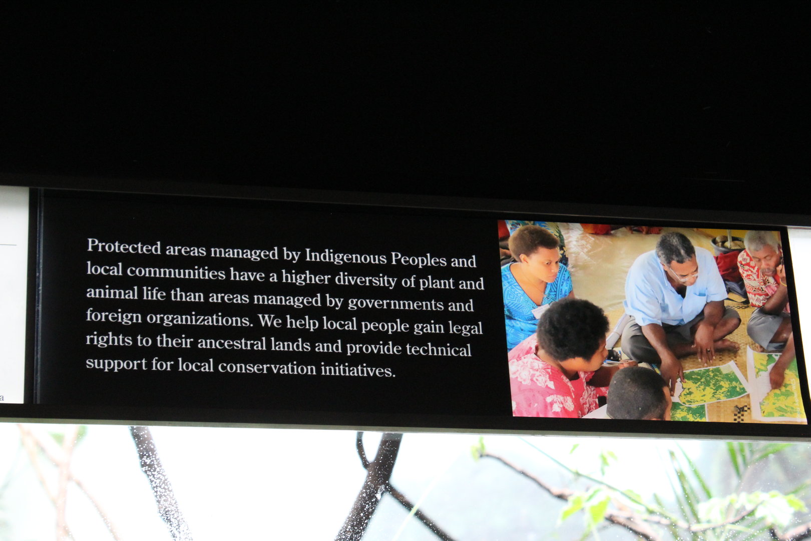 WOB 50th - Indigenous Conservation Signage