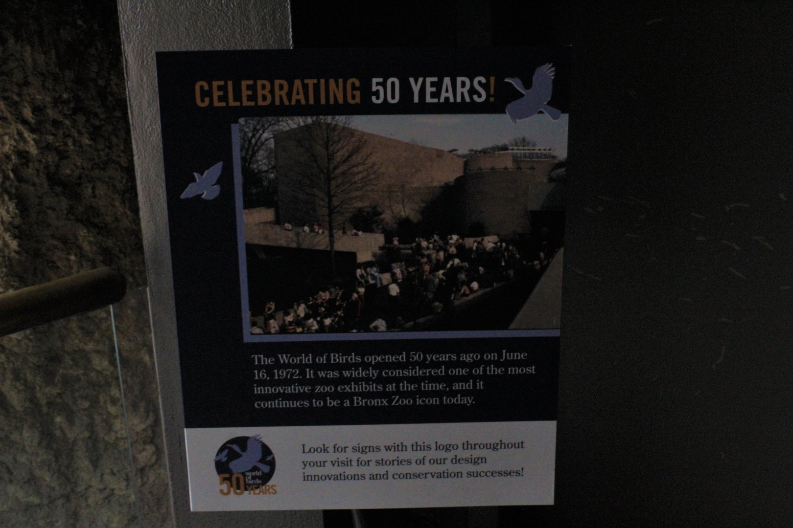 WOB 50th - Opening Day Sign