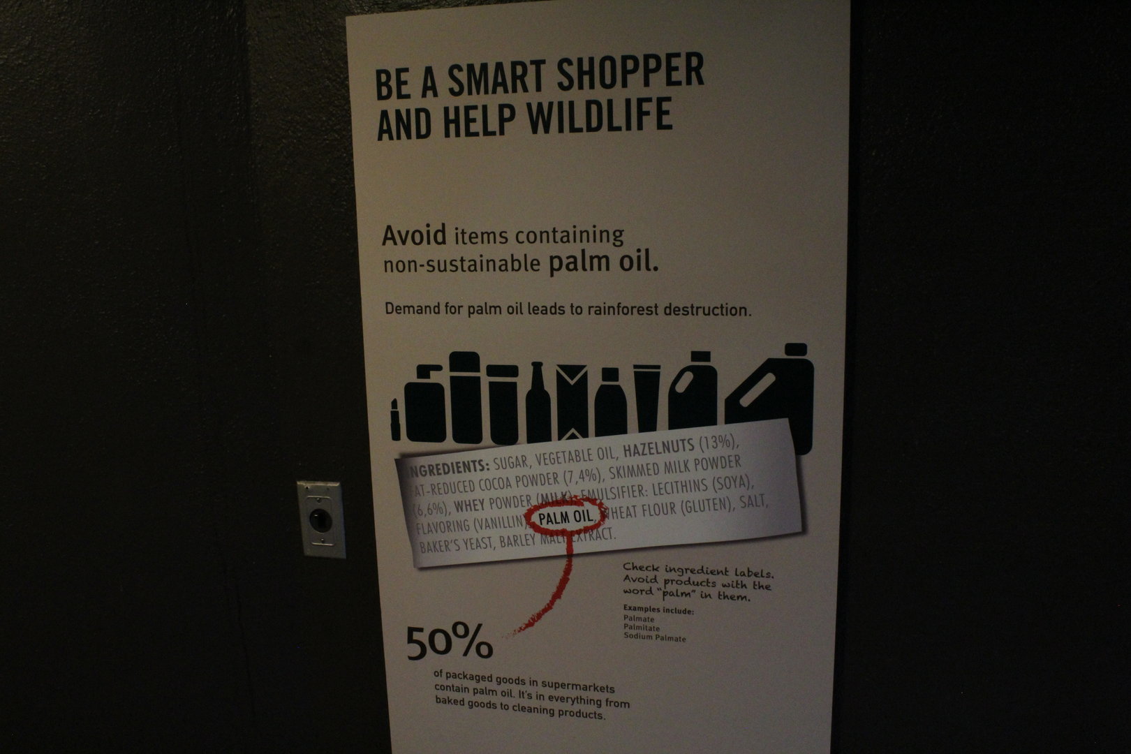 WOB 50th - Palm Oil Signage