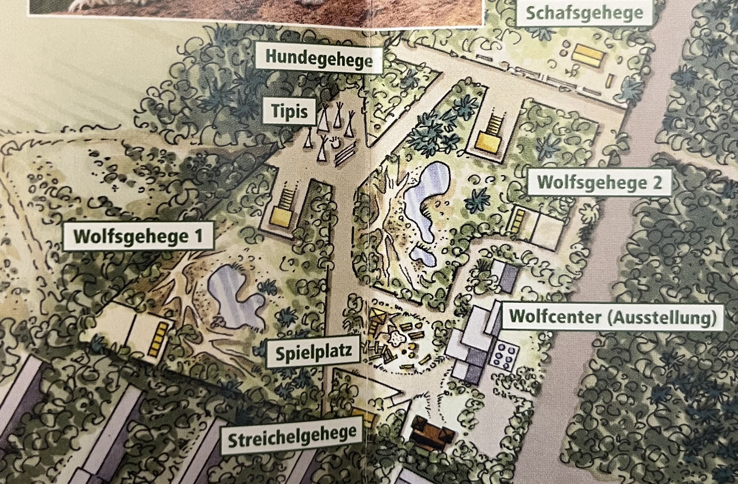 Wolf Center Map - 2014