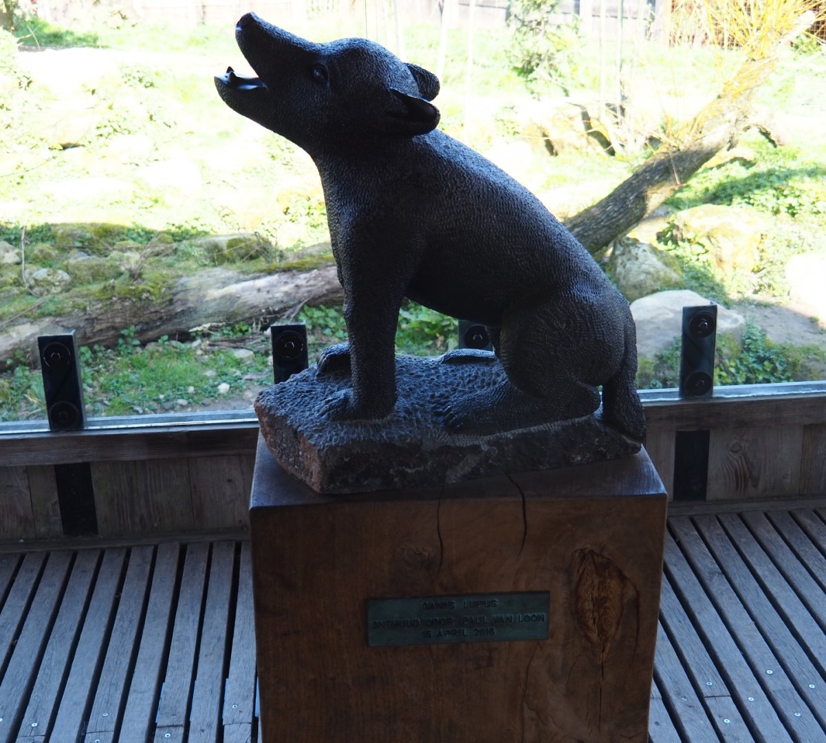 Wolf statue, 2019-03-30