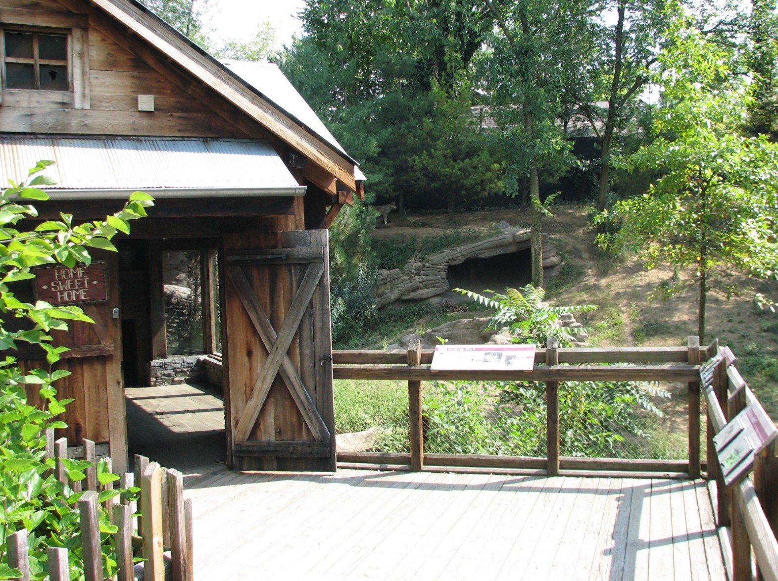 Wolf Woods - Mexican Wolf Exhibit Viewing Deck