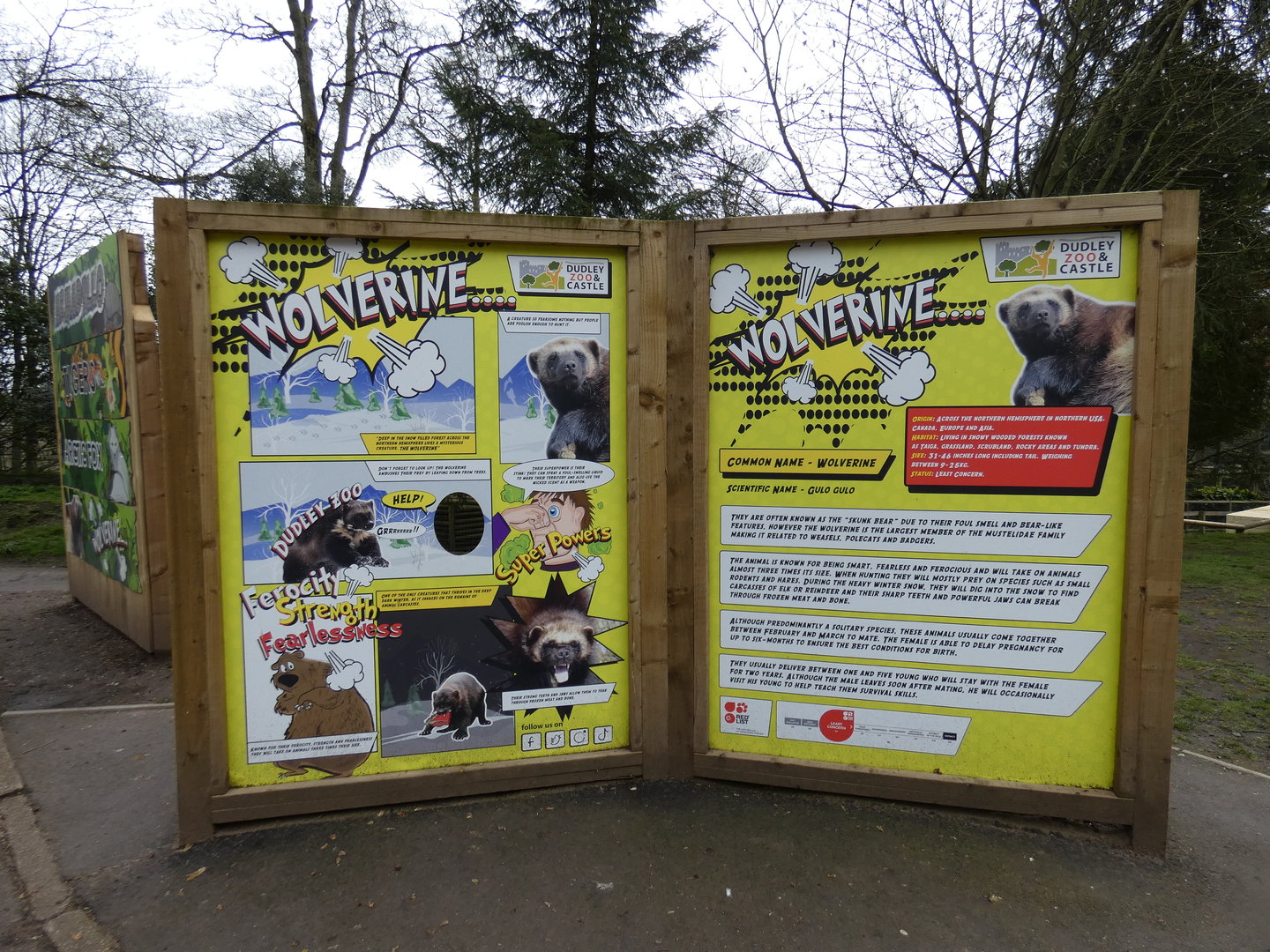 Wolverine signage