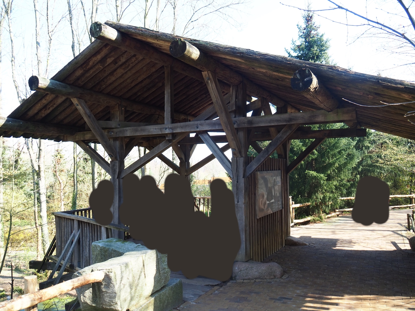 Wolverine viewing shelter, 2019-03-30