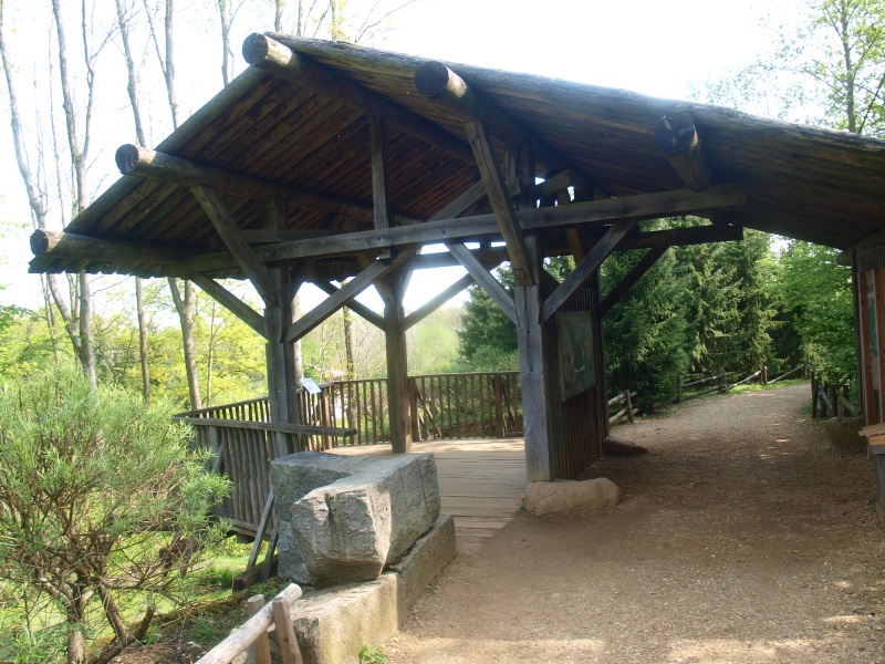 Wolverine viewing shelter (May 2nd, 2015)