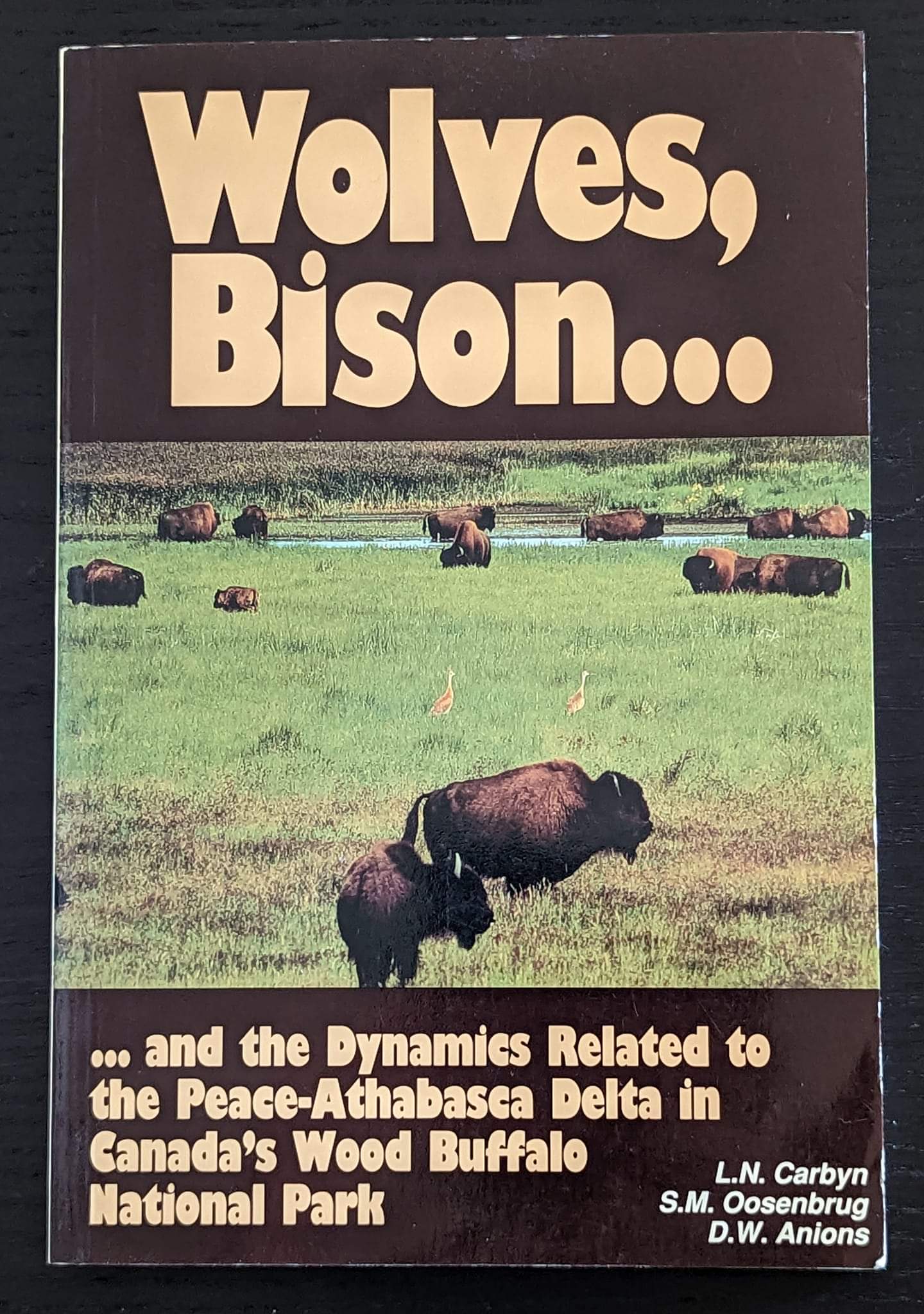 Wolves, Bison... and the Dynamics Related to the Peace-Athabasca Delta in Canada's Wood Buffalo National Park