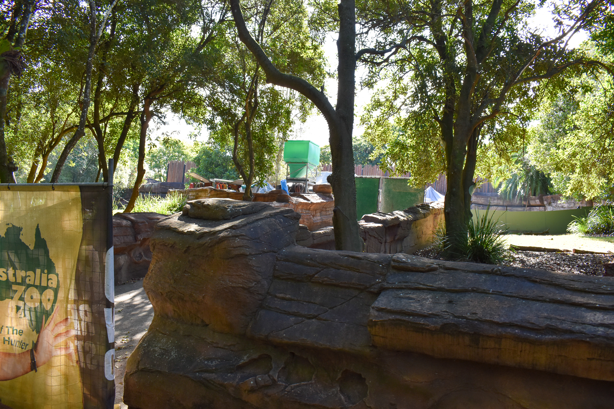 Wombat Enclosure - Under Construction