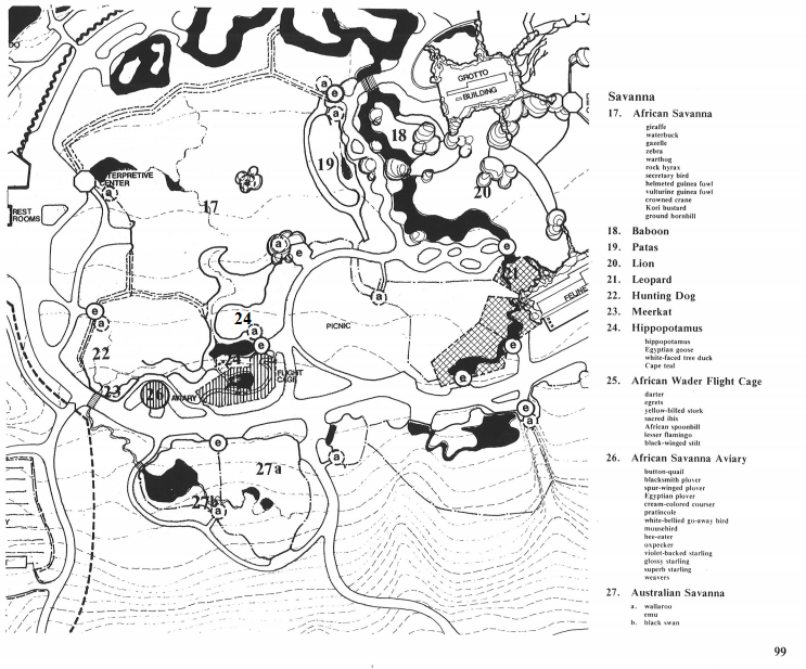 Woodland Park Zoo 1976 Long Range Master Plan: African Savanna