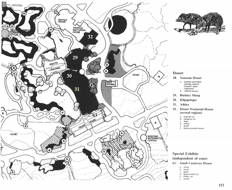 Woodland Park Zoo 1976 Long Range Master Plan: Desert
