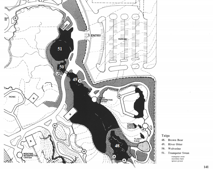 Woodland Park Zoo 1976 Long Range Master Plan: Taiga