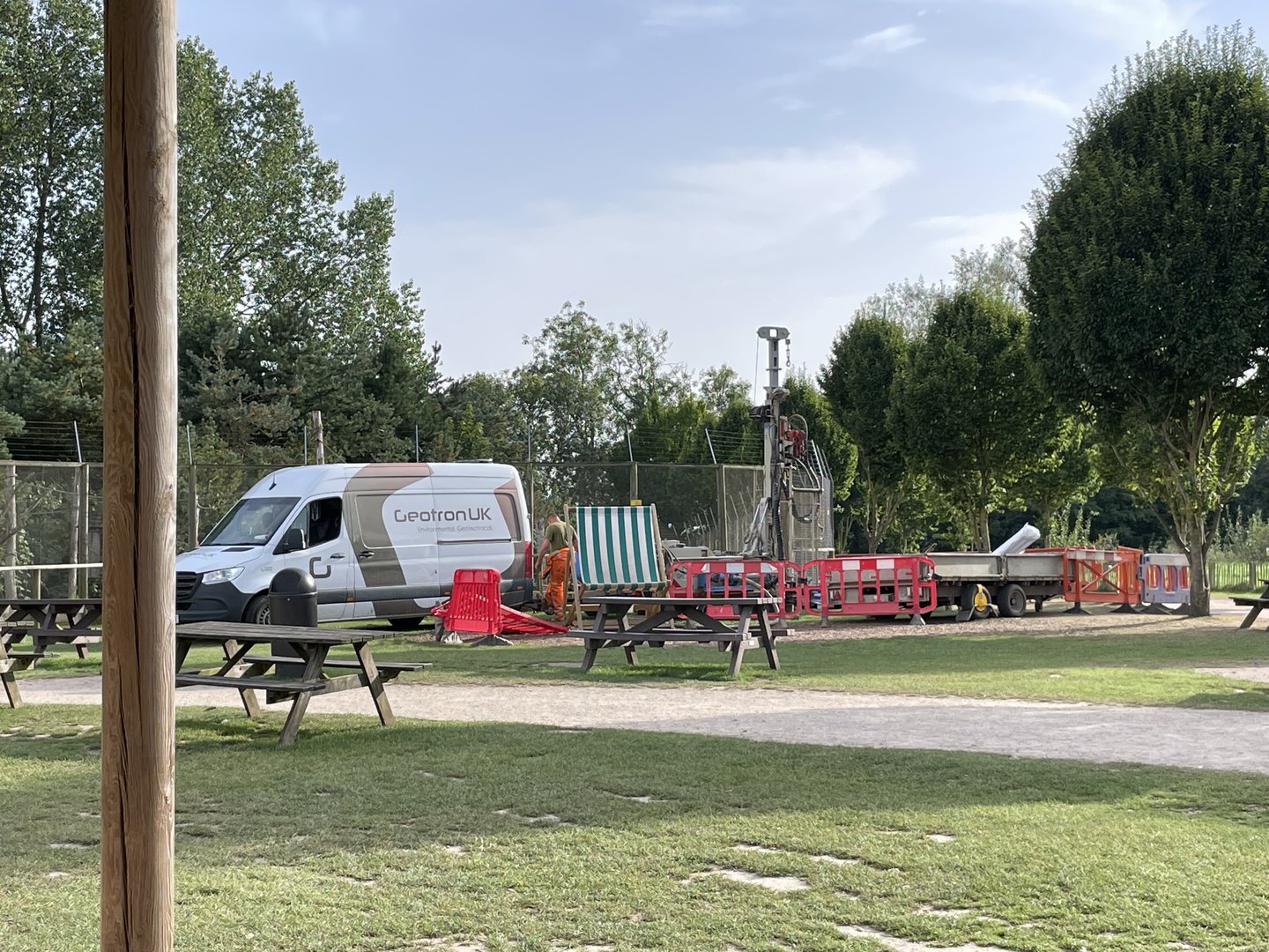 Work being done near the old Lemur Walkthrough