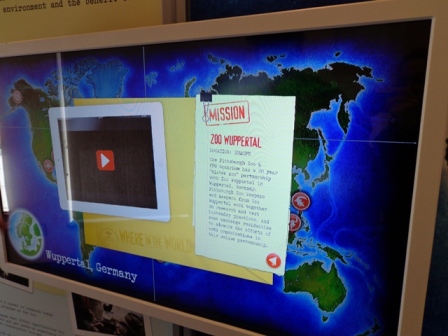 Working Wild Interactive Classroom in the Animal Care Center