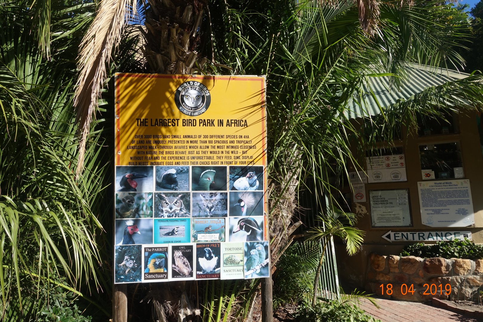 World of Birds Wildlife Sanctuary and Monkey Park 18.4.19