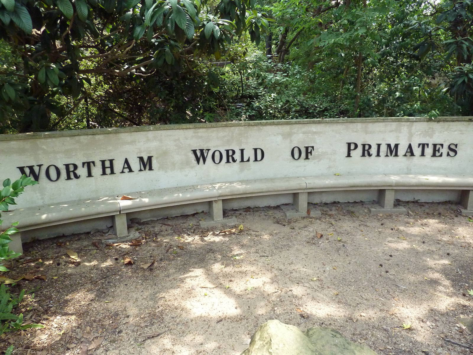 World Of Primates - Entrance Sign