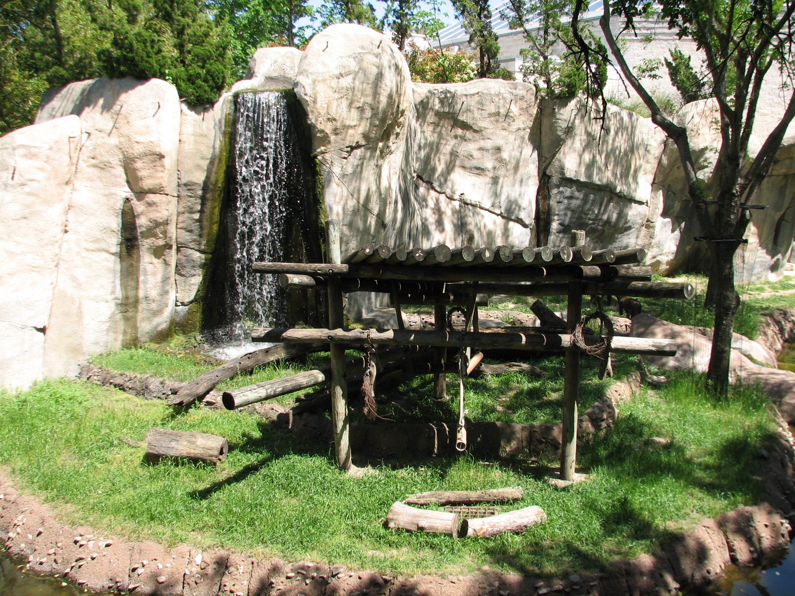 World of Primates - Mandrill Exhibit