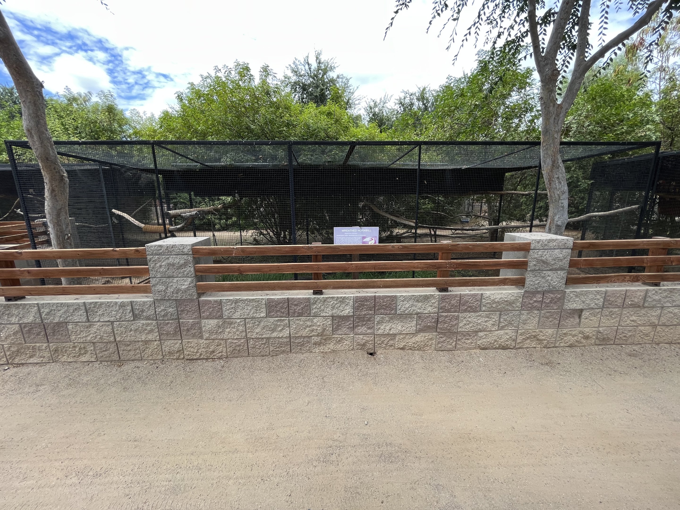 Wreathed Hornbill Aviary