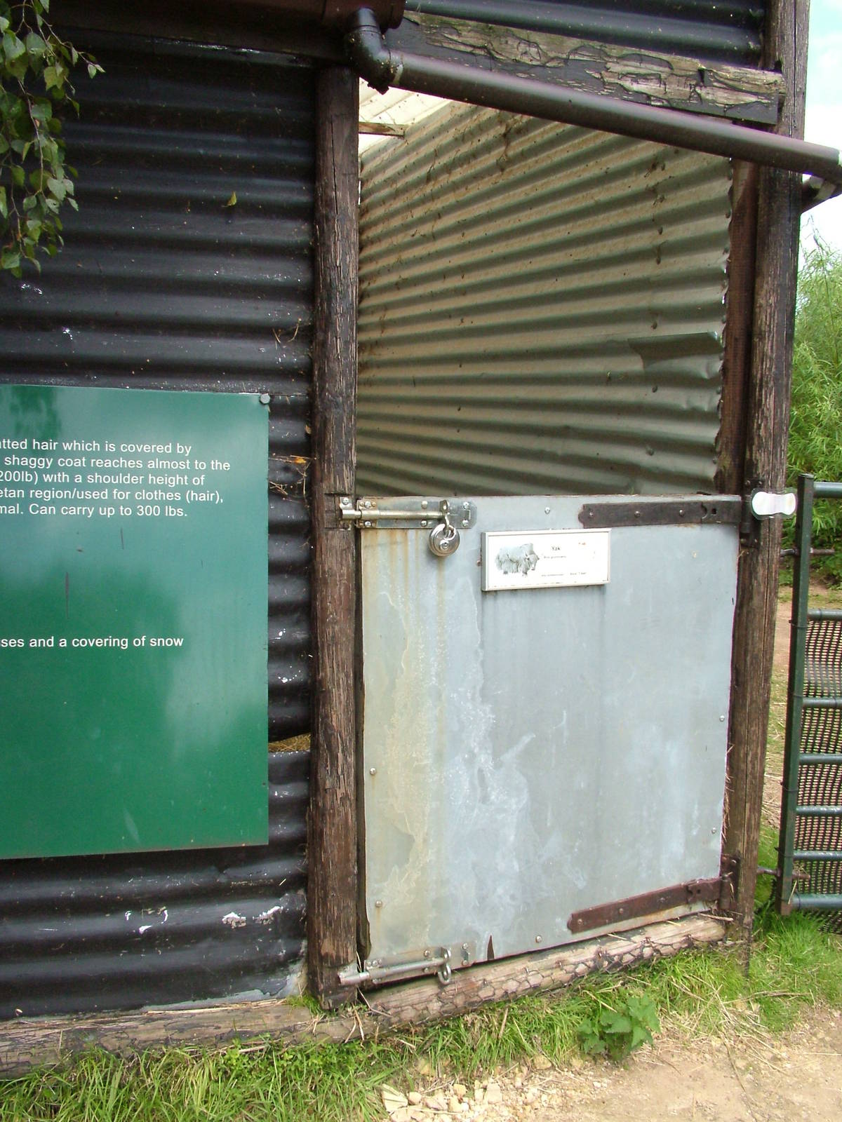 Yak stable at Wetlands WP 02/08/09