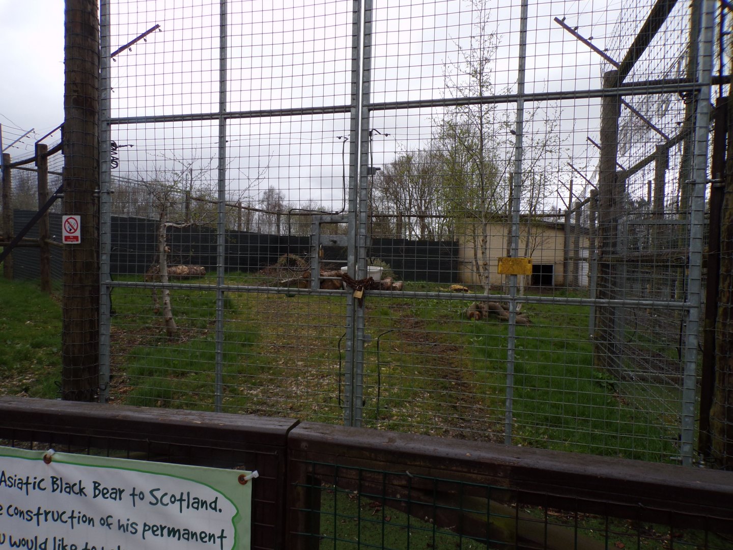 Yampil’s temporary enclosure 12.4.24