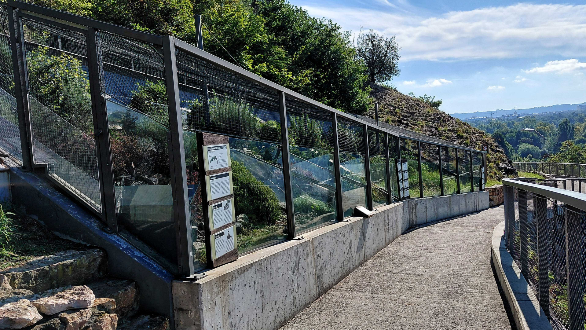 Zakázanka - Native reptiles exhibit