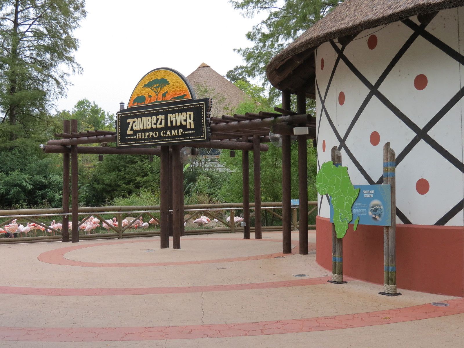 Zambezi River Hippo Camp - Entrance