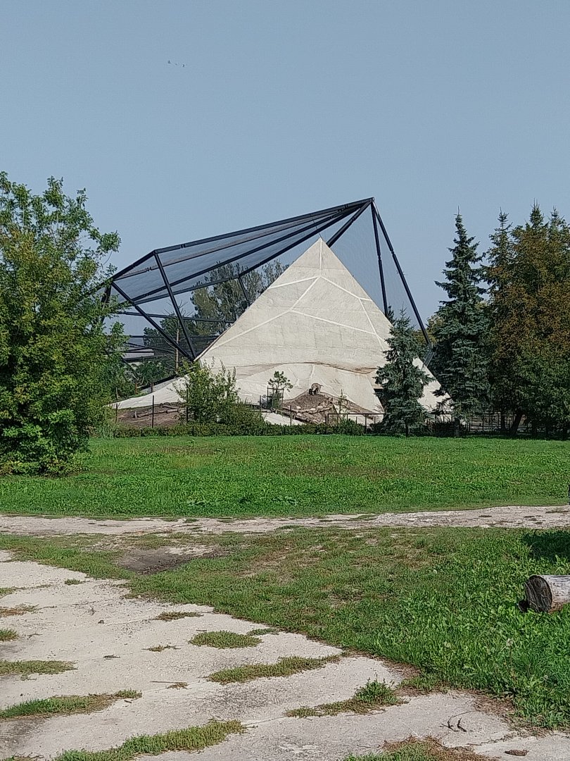 Zamocs Zoo -  (Pseudois nayaur) enclosure