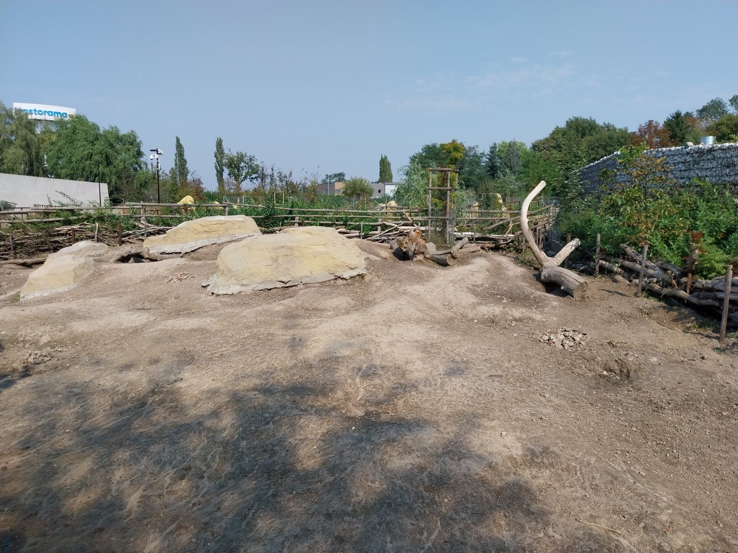 Zamocs Zoo - Warthog enclosure