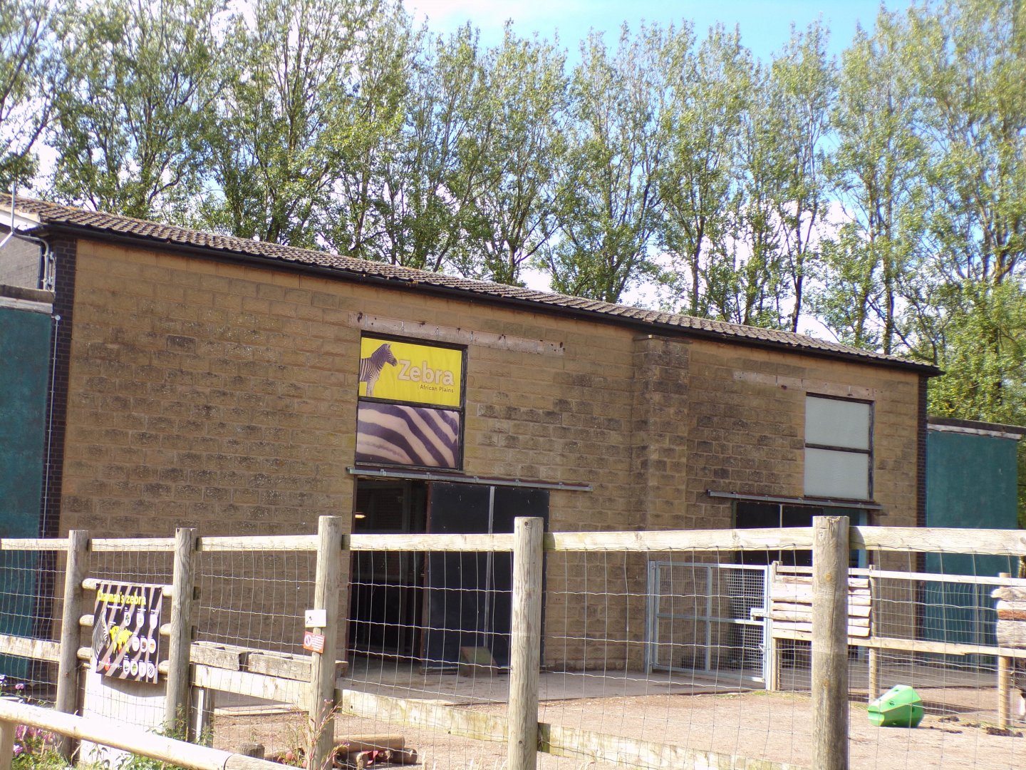 Zebra house (formerly giraffe) 7.7.24