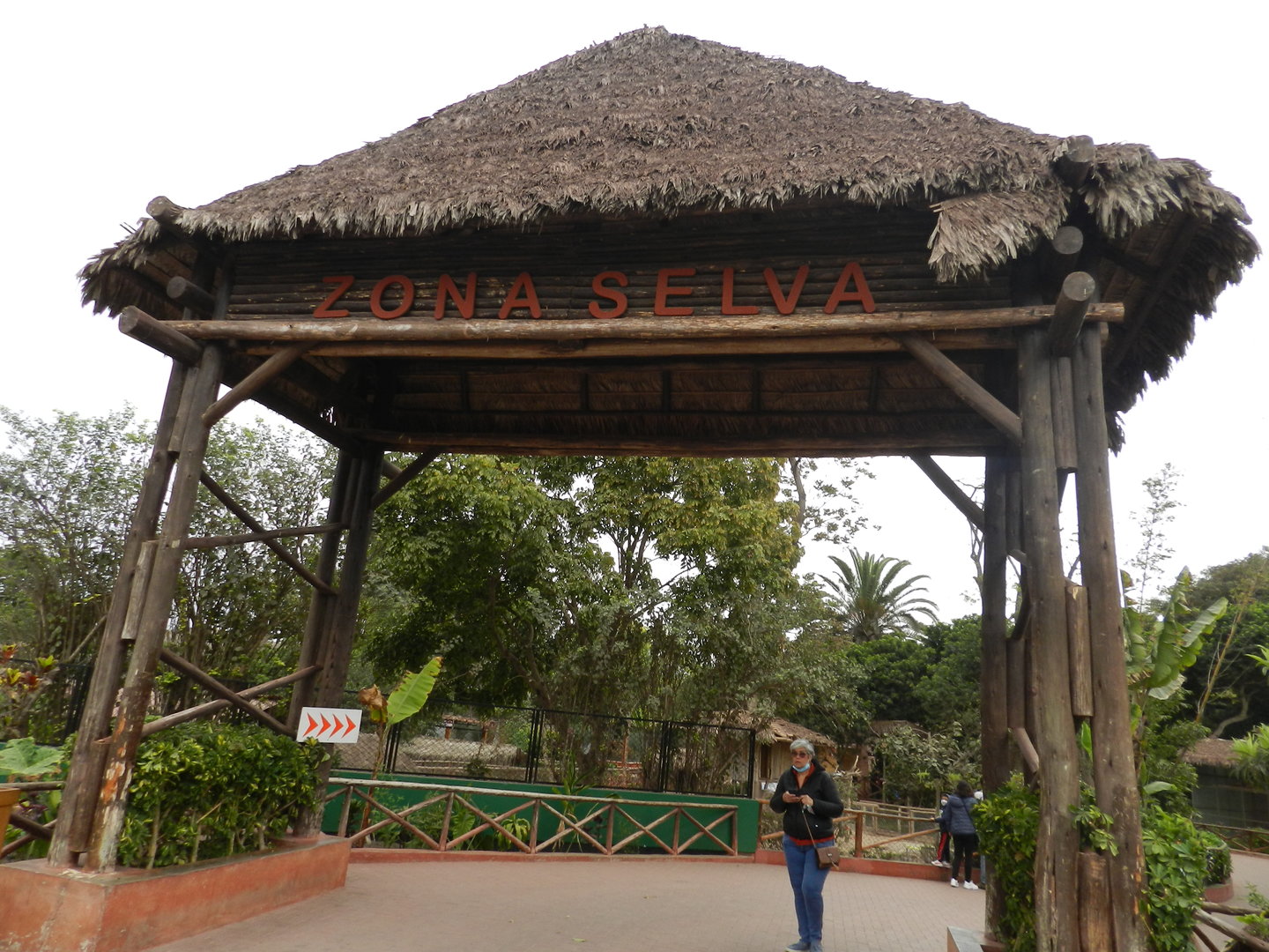 Zona Selva entrance - Parque de Las Leyendas