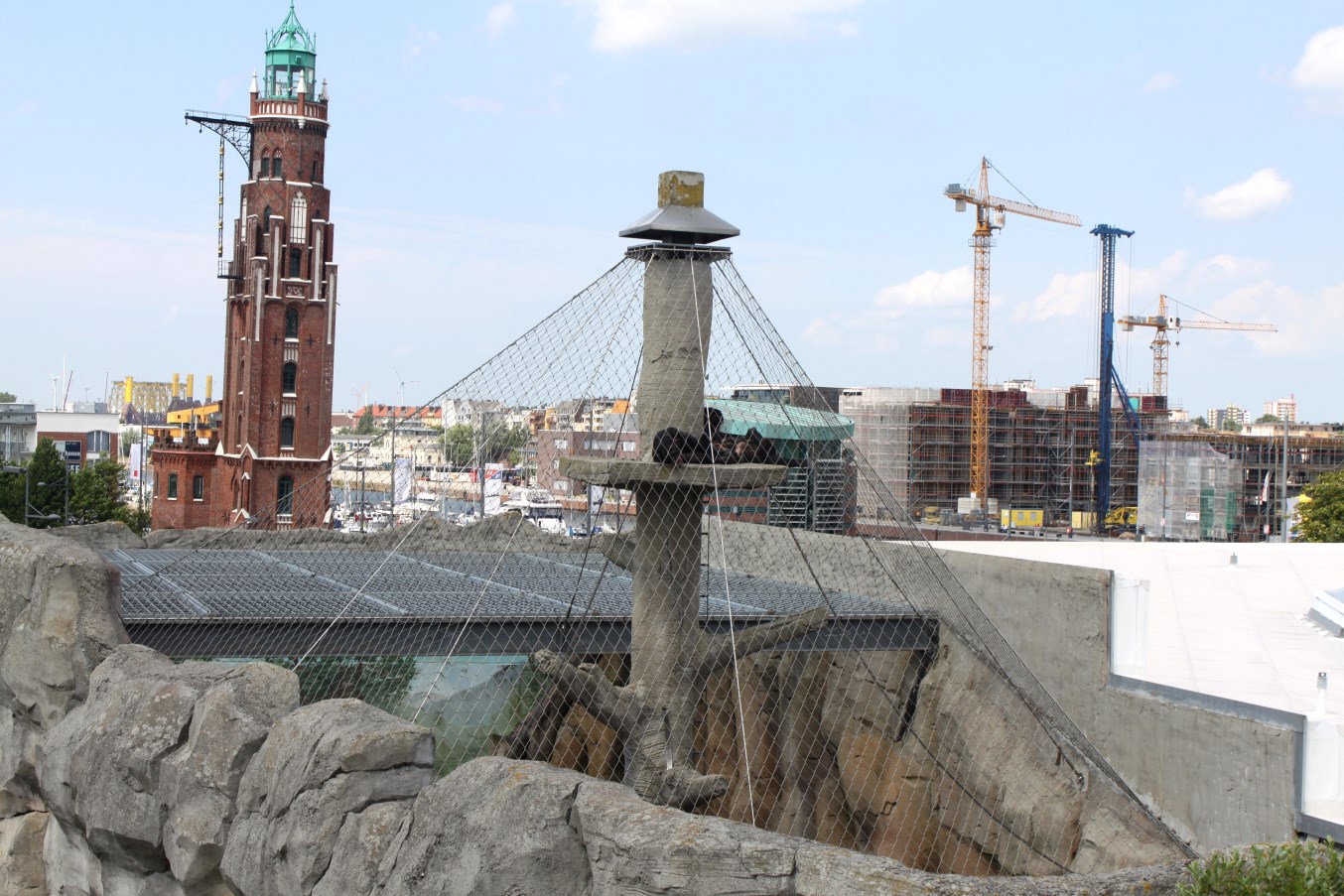 Zoo Am Meer - Chimpanzee Exhibit (Top part)