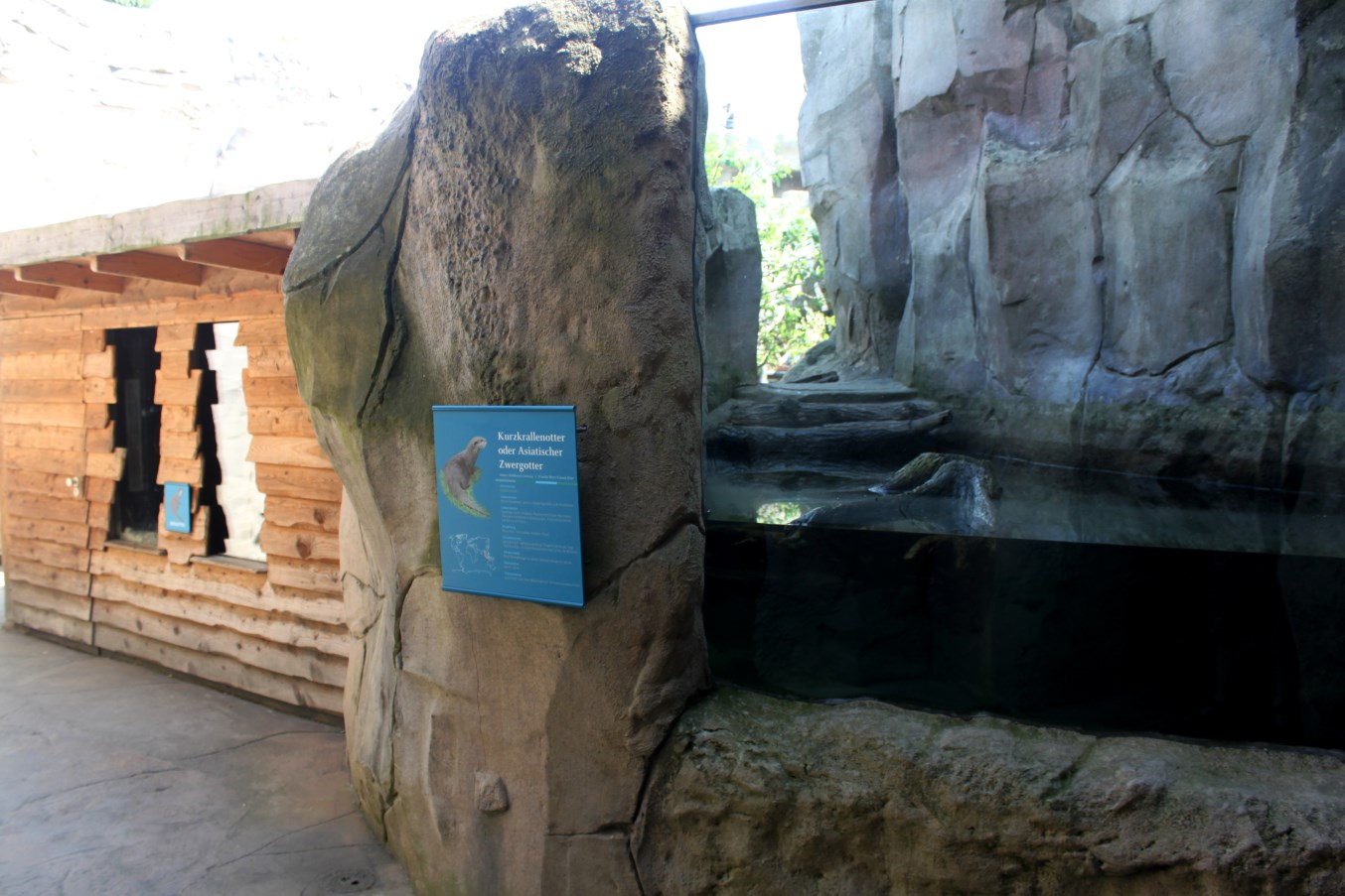Zoo am Meer - Otter exhibit