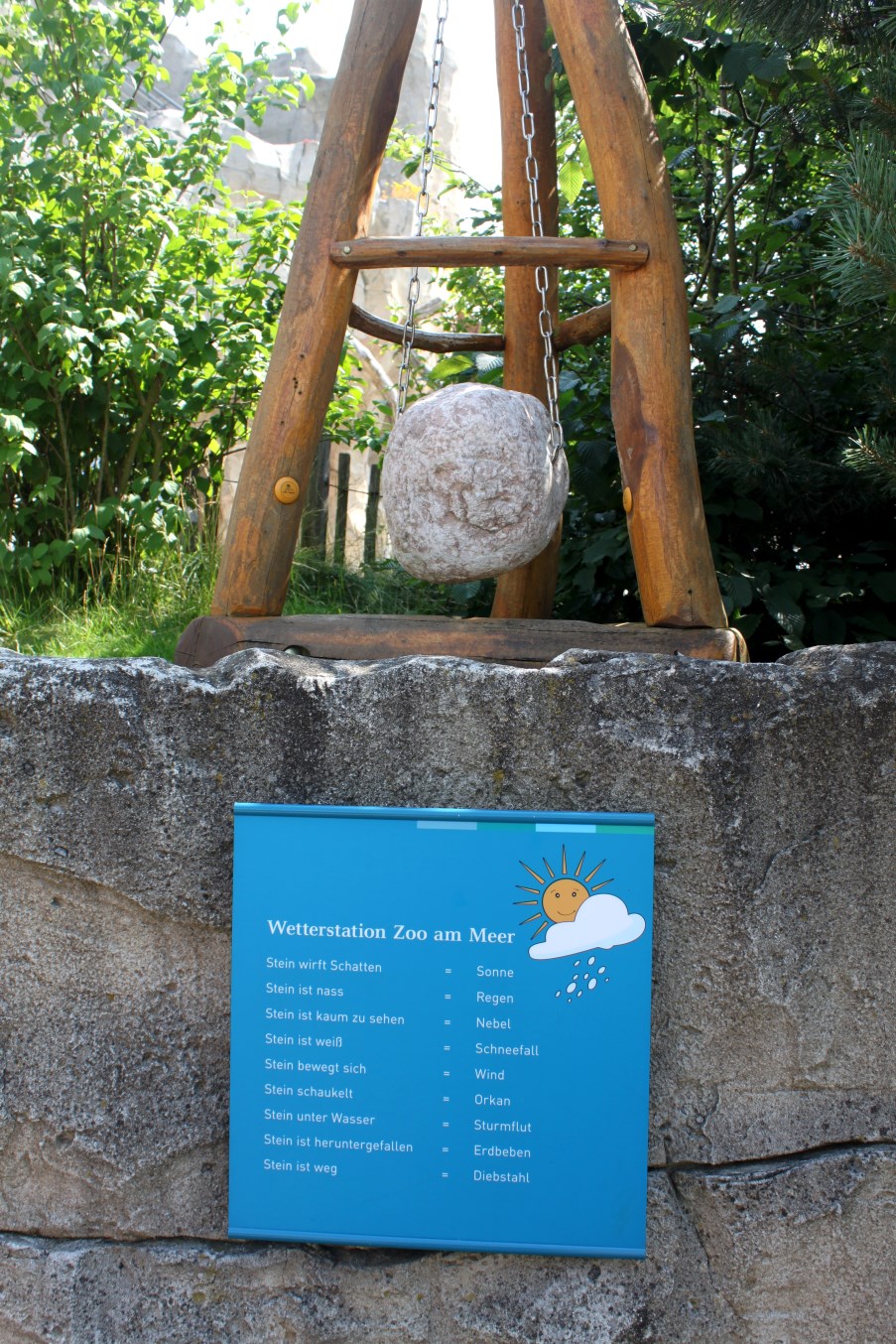 Zoo am Meer - Weather rock