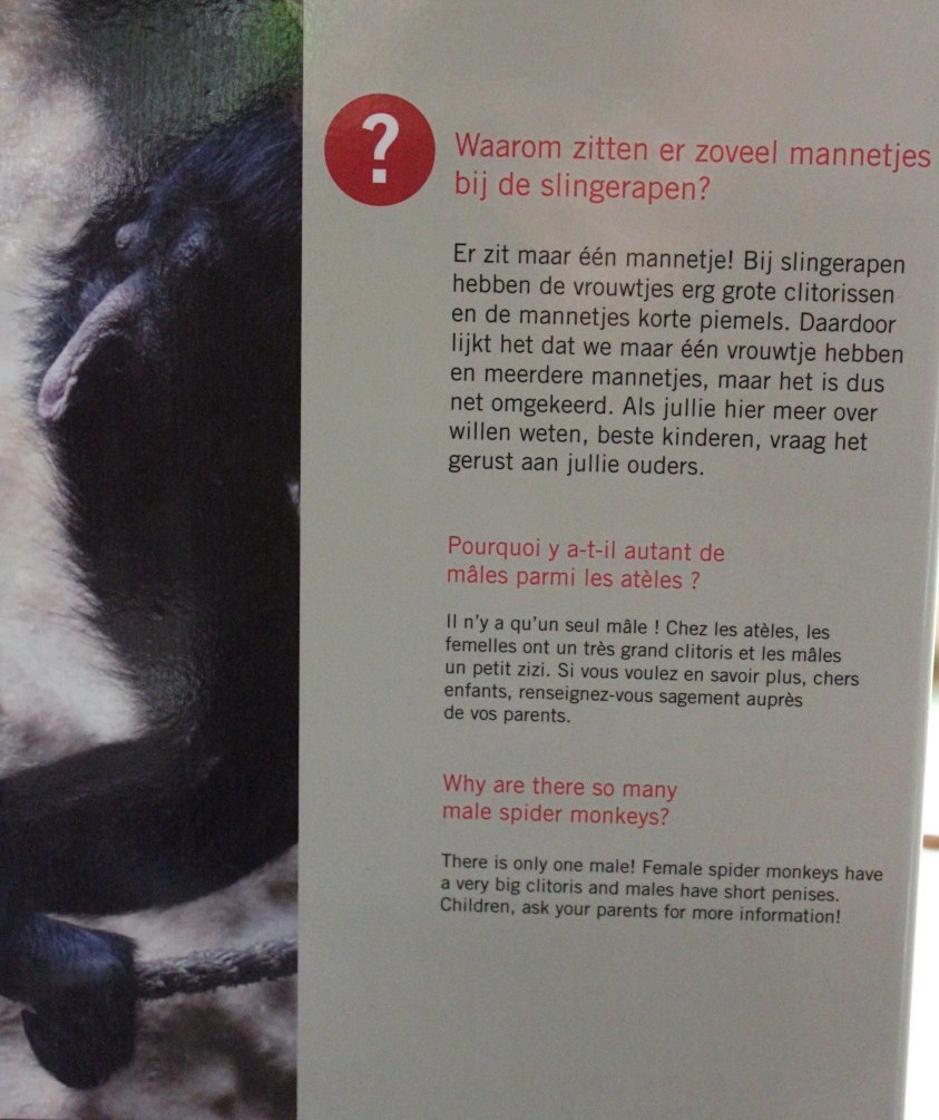 ZOO Antwerpen - Best zoo sign ever?