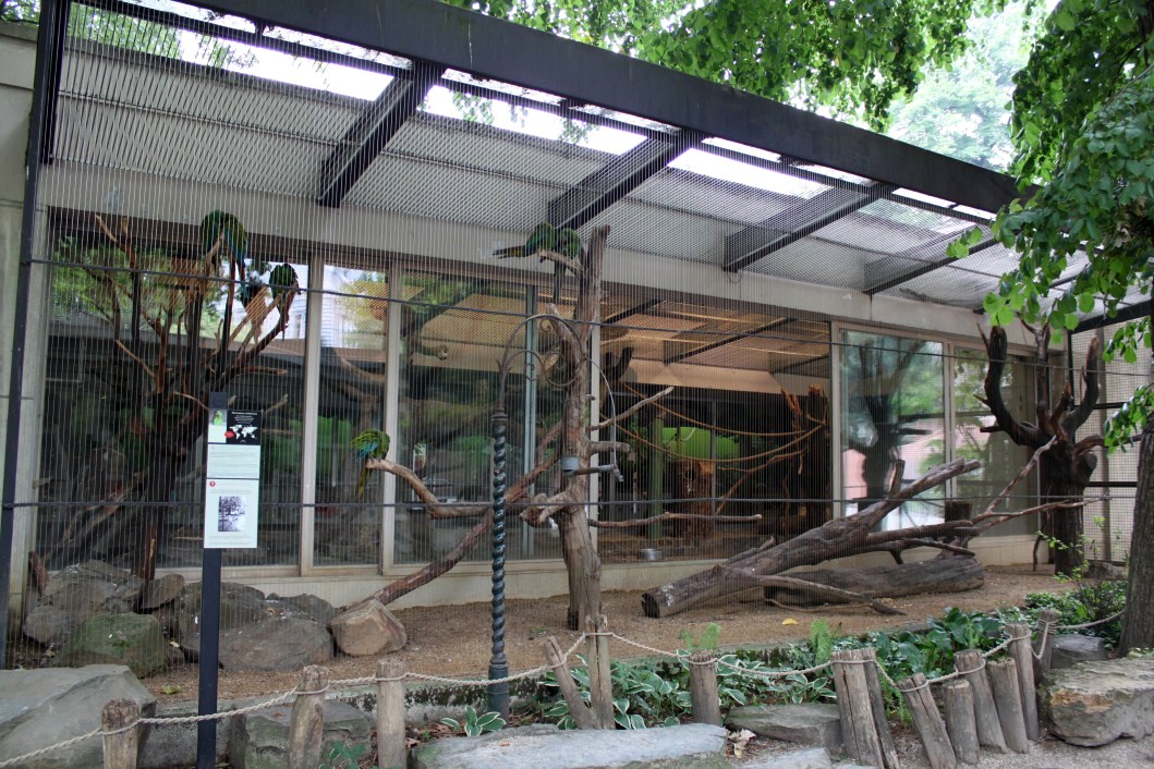 ZOO Antwerpen - Bird House (Macaw aviary)