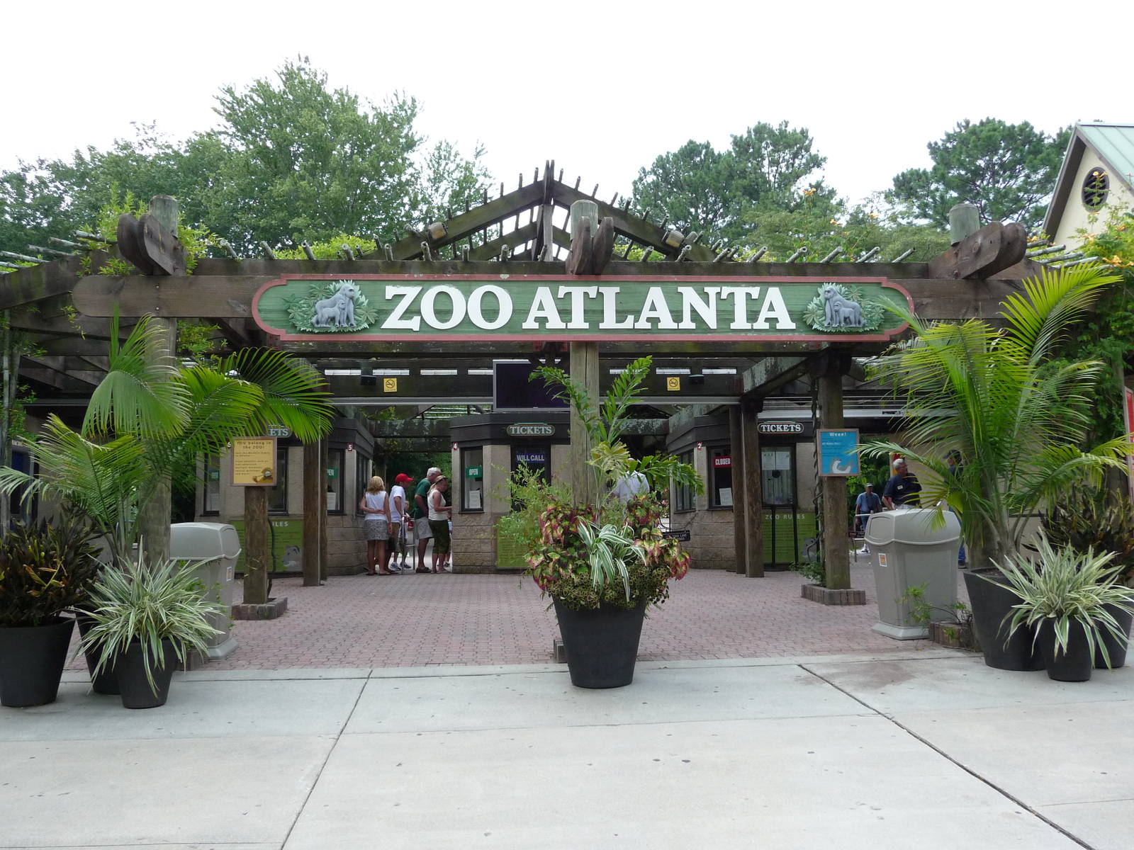 Zoo Atlanta - Entrance Sign