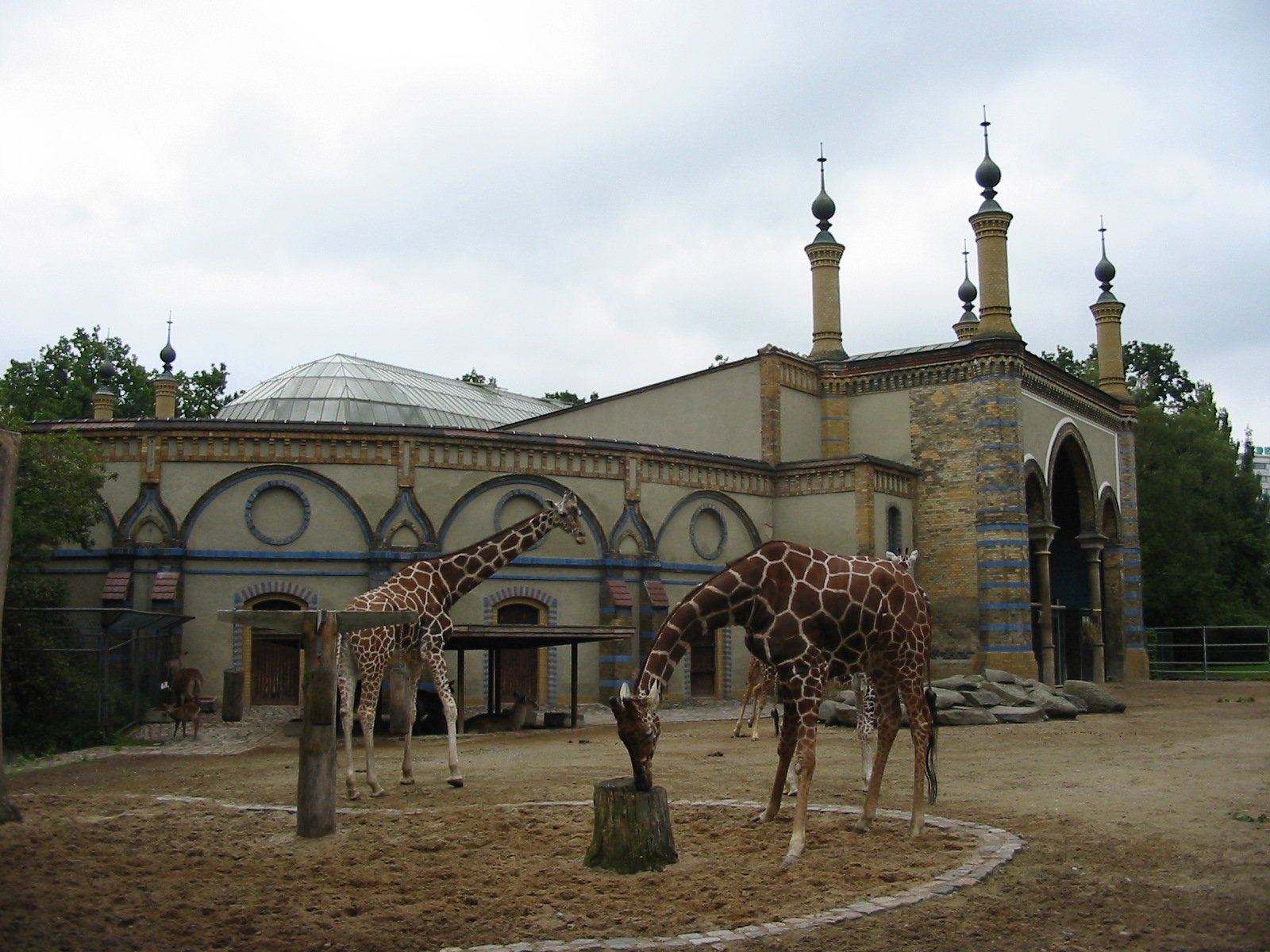 Zoo Berlin 2004 - Historic Antelope and Giraffe House