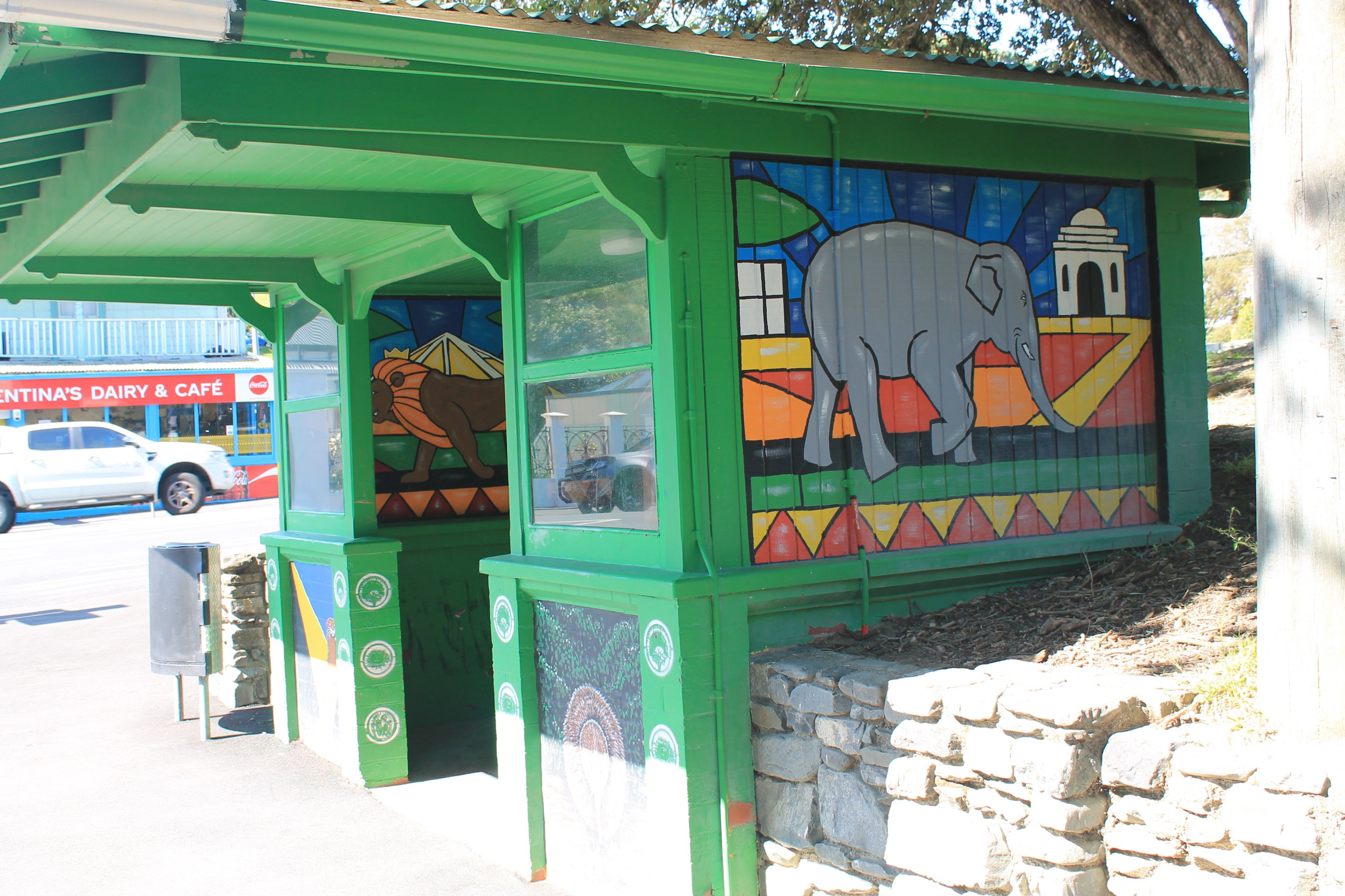 Zoo bus stop