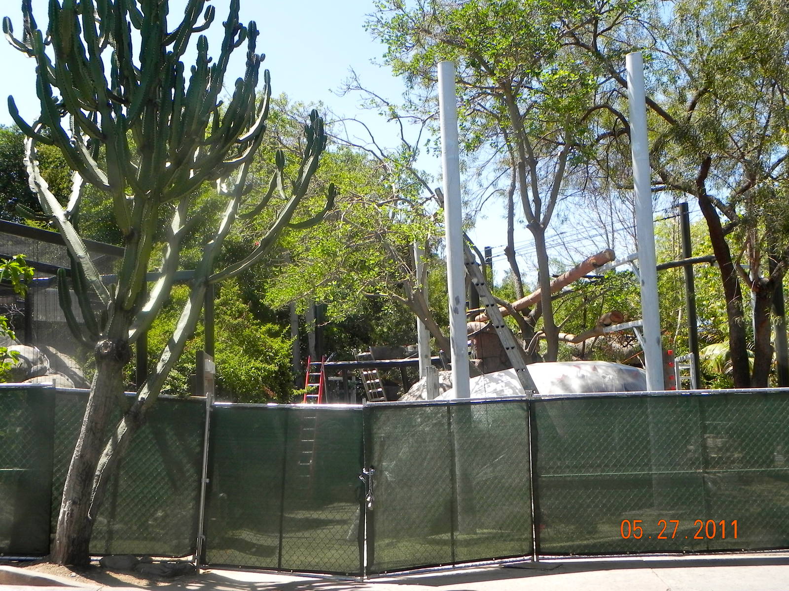 zoo construction May 2011