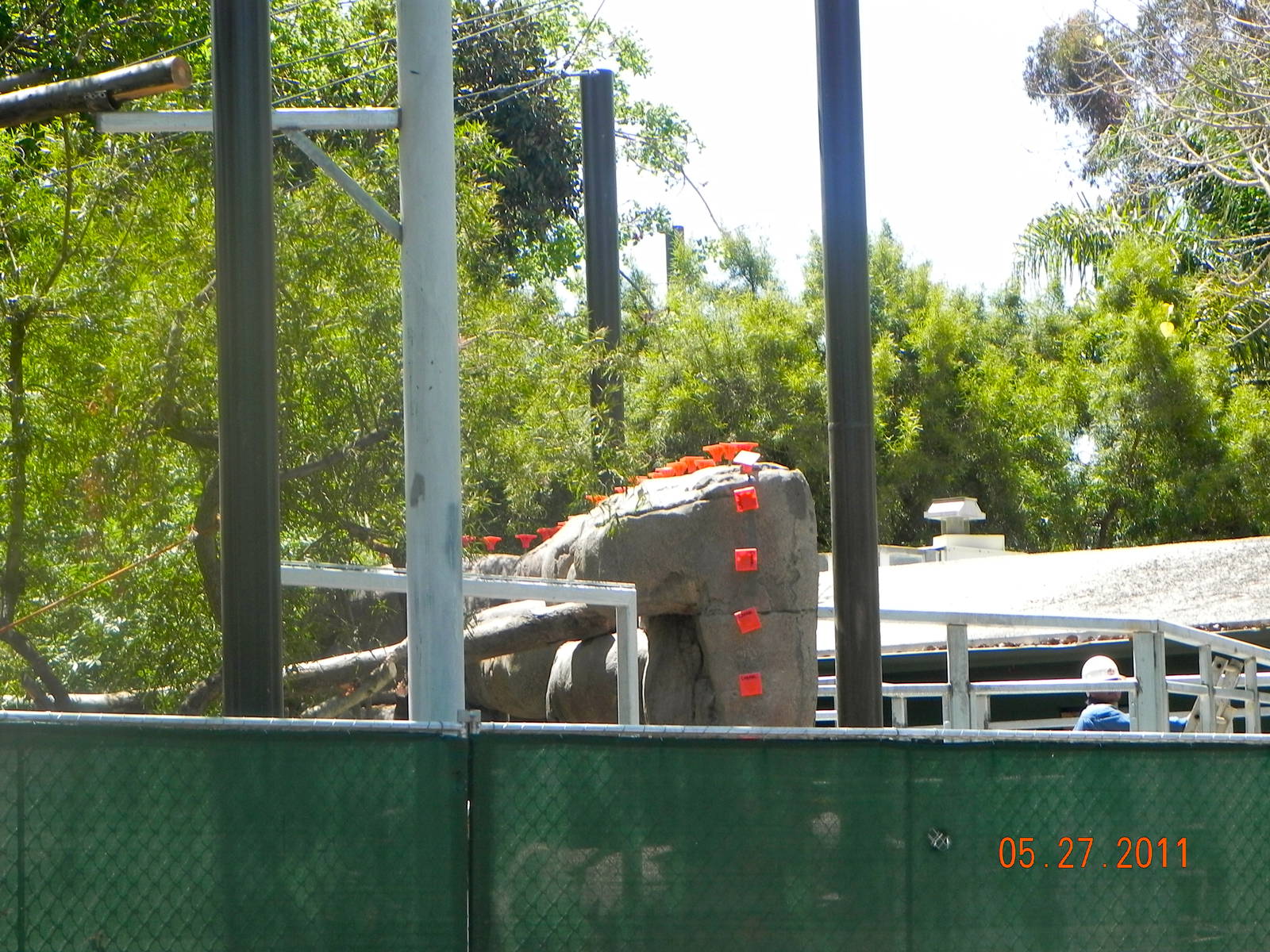 zoo construction May 2011