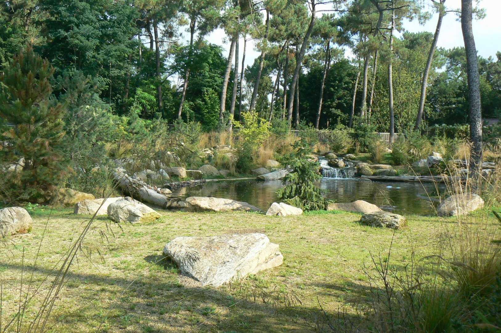 Zoo de la Flèche - Female polar bear enclosure